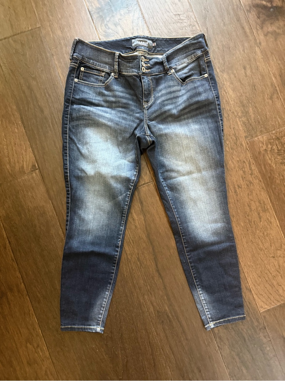 torrid Dark Blue Womens Skinny Jeans